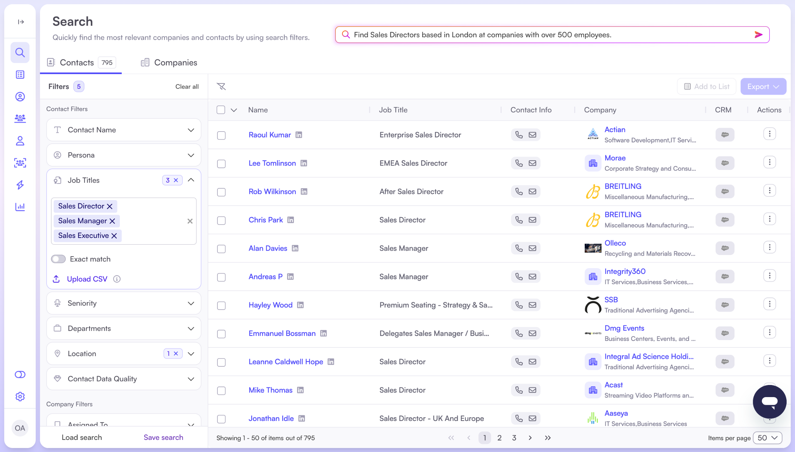 How to use AI Search in Cognism